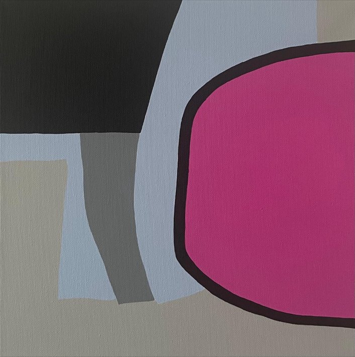 Abstract artwork by Natt Mettifogo